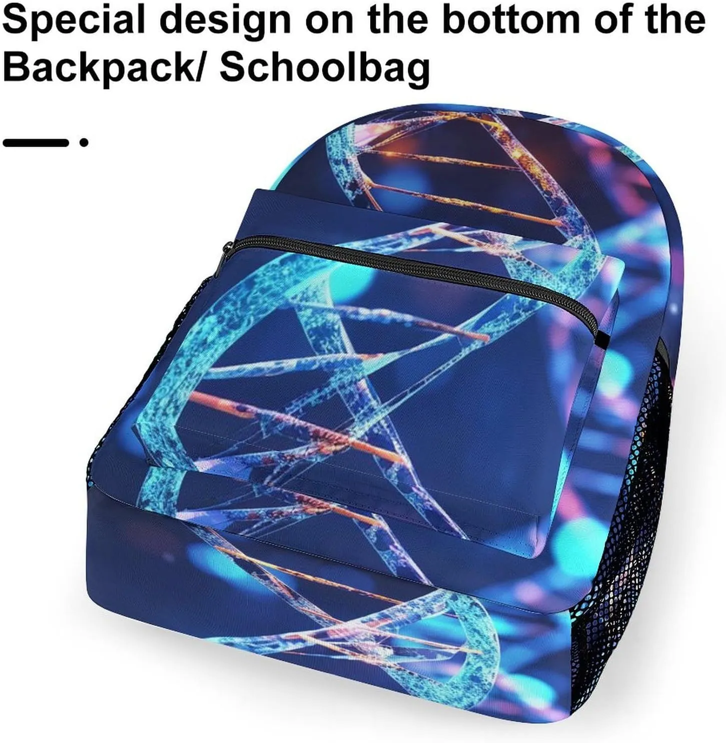 Backpacks DNA Genetic Helix Travel Bag Laptop Backpack Casual Daypack for Weekender Business Hiking