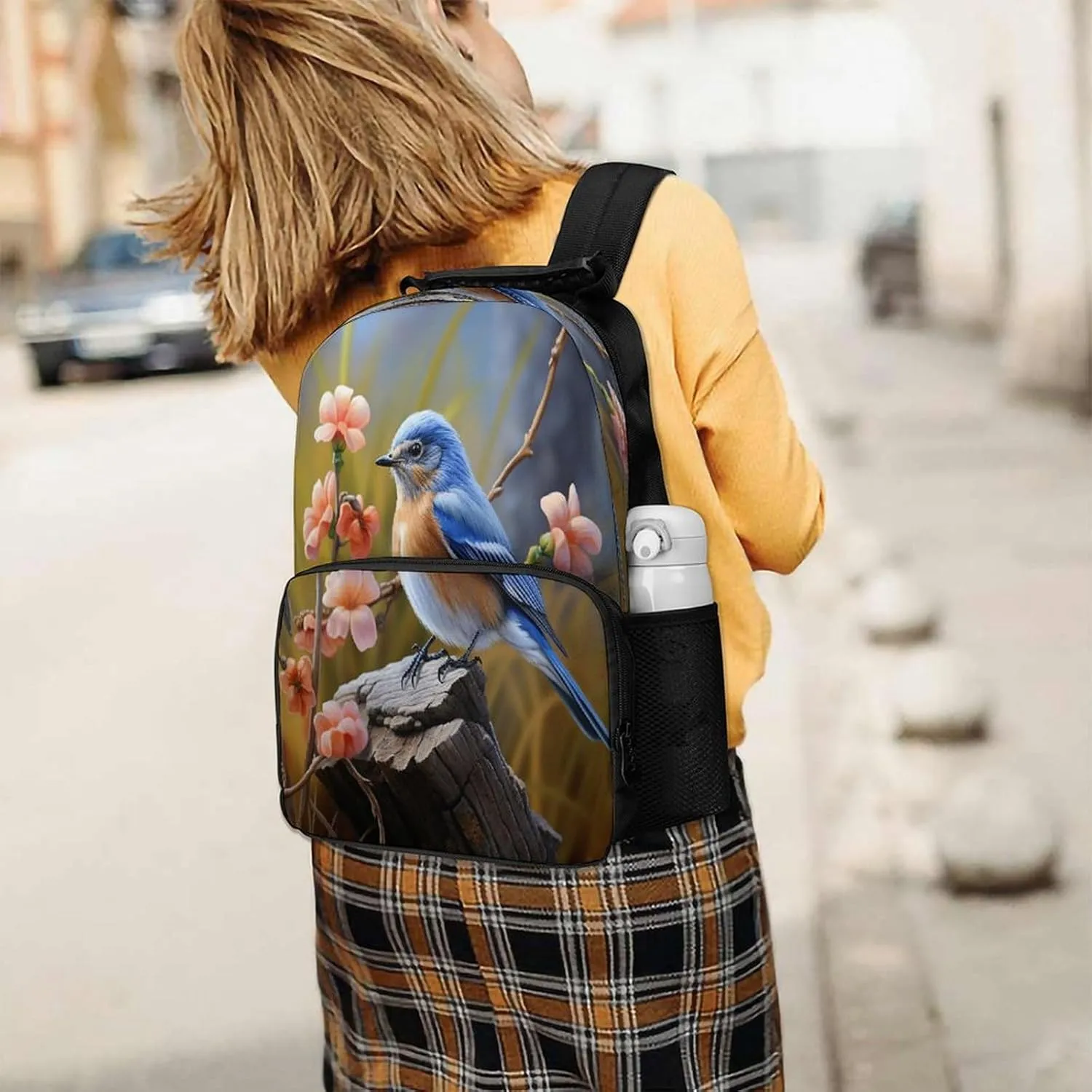 Backpacks Eastern Bluebird Travel Bag Business Work Laptop Backpack