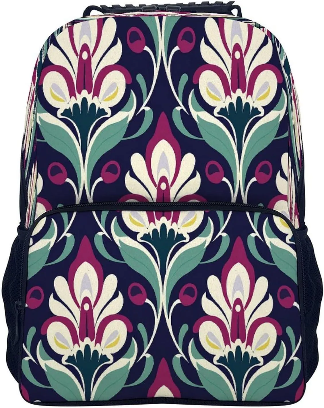 Backpacks Gray And Magenta Travel Bag Business Work Laptop Backpack
