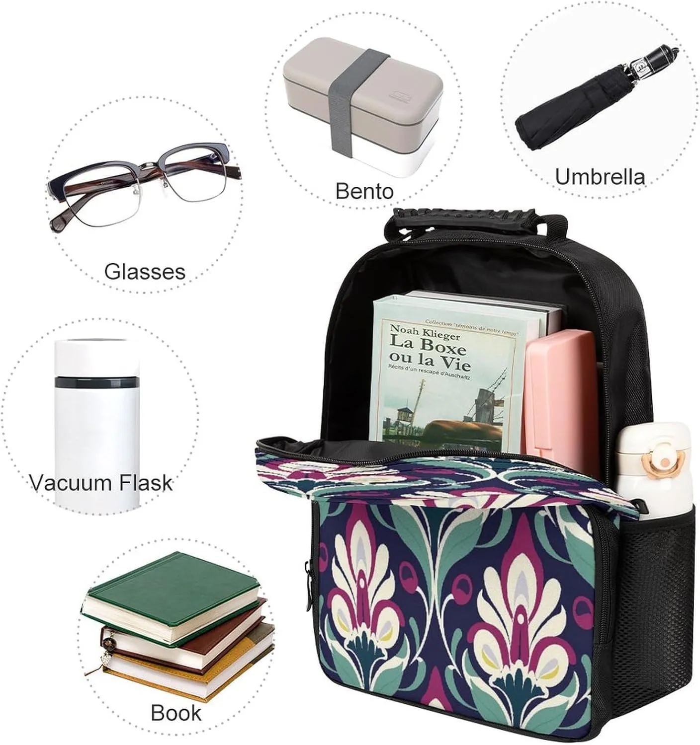 Backpacks Gray And Magenta Travel Bag Business Work Laptop Backpack