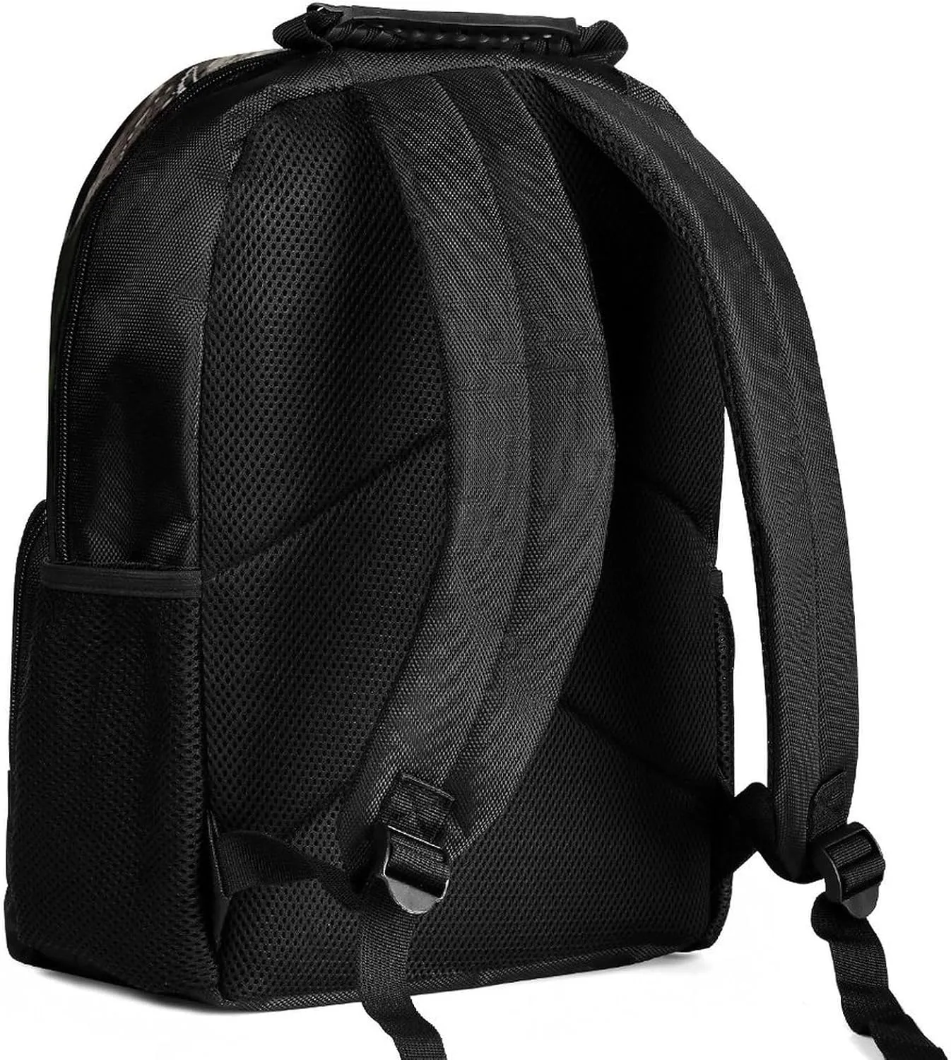 Backpacks Green Leaves And Skull Travel Bag Business Work Laptop Backpack, 40x28x16cm