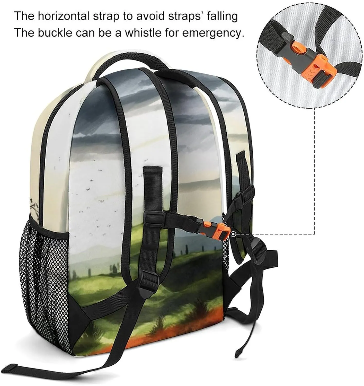 Backpacks Landscape Travel Bag Laptop Backpack Casual Daypack for Weekender Business Hiking