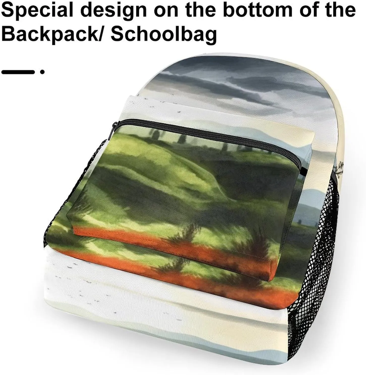 Backpacks Landscape Travel Bag Laptop Backpack Casual Daypack for Weekender Business Hiking