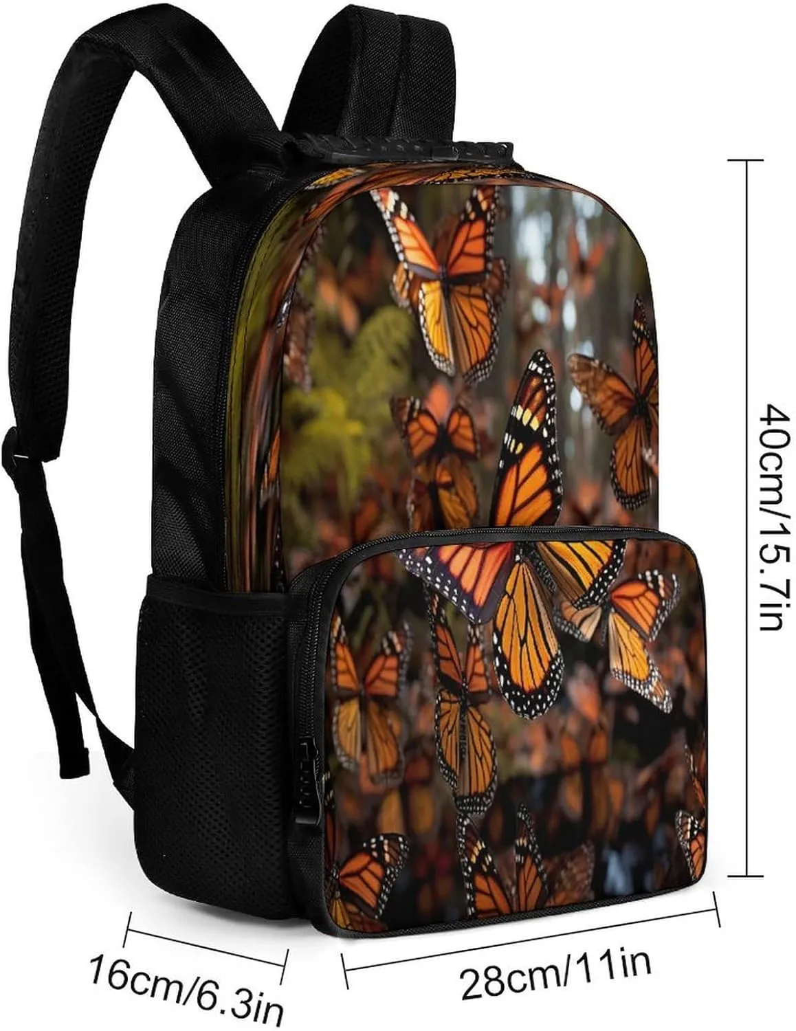 Backpacks Monarch Butterflies Travel Bag Business Work Laptop Backpack