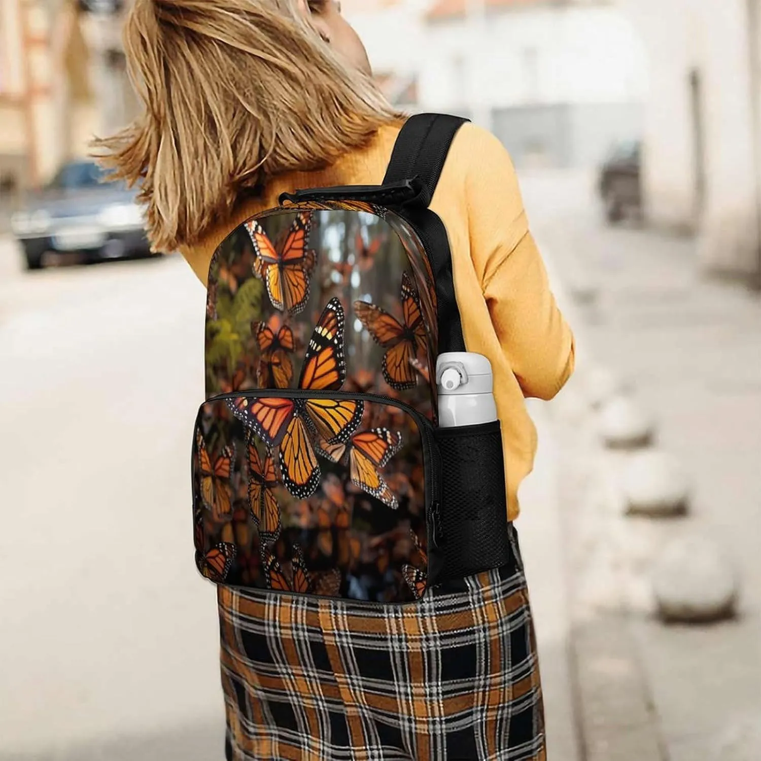 Backpacks Monarch Butterflies Travel Bag Business Work Laptop Backpack