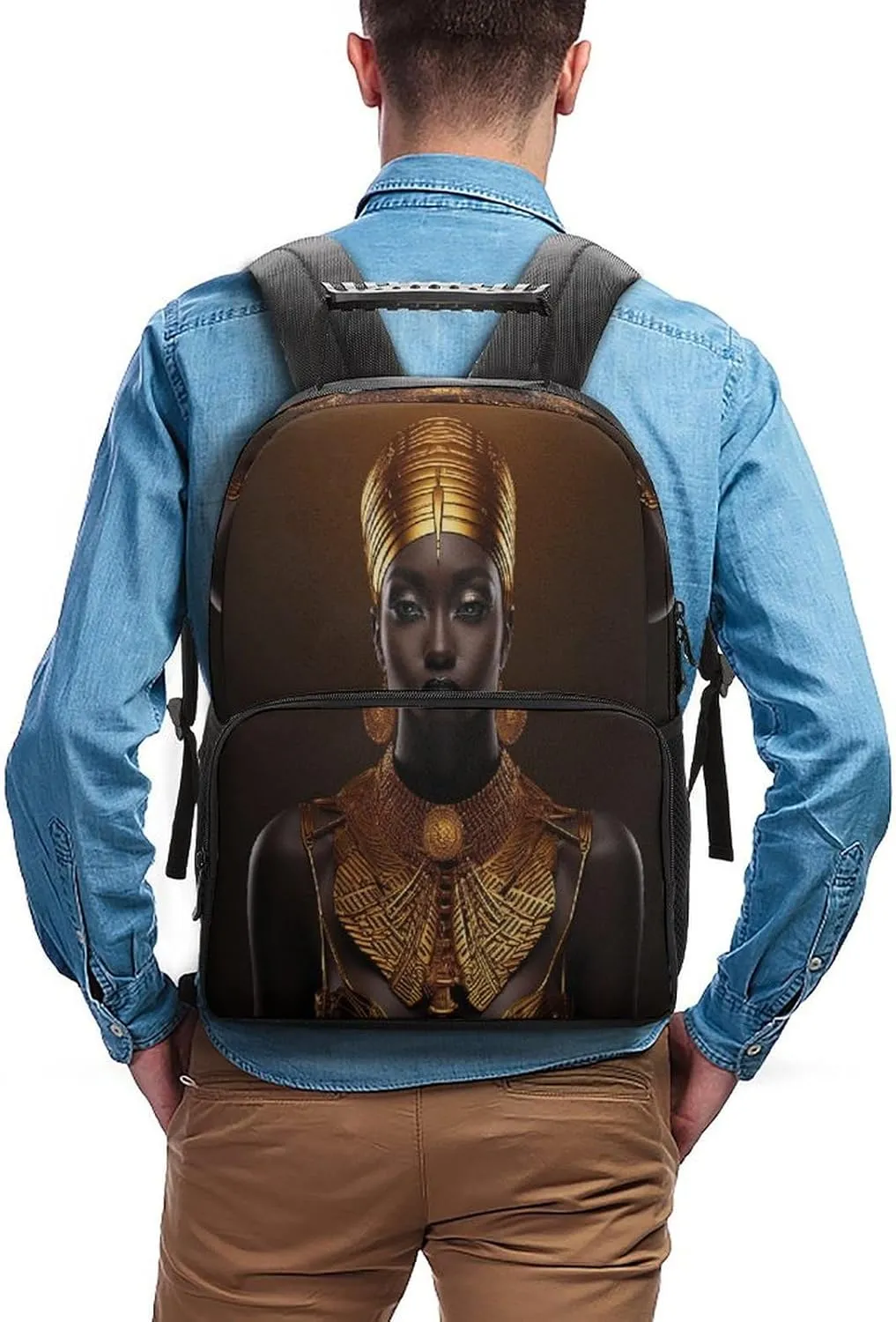 Backpacks Mysterious Beauty Travel Bag Business Work Laptop Backpack