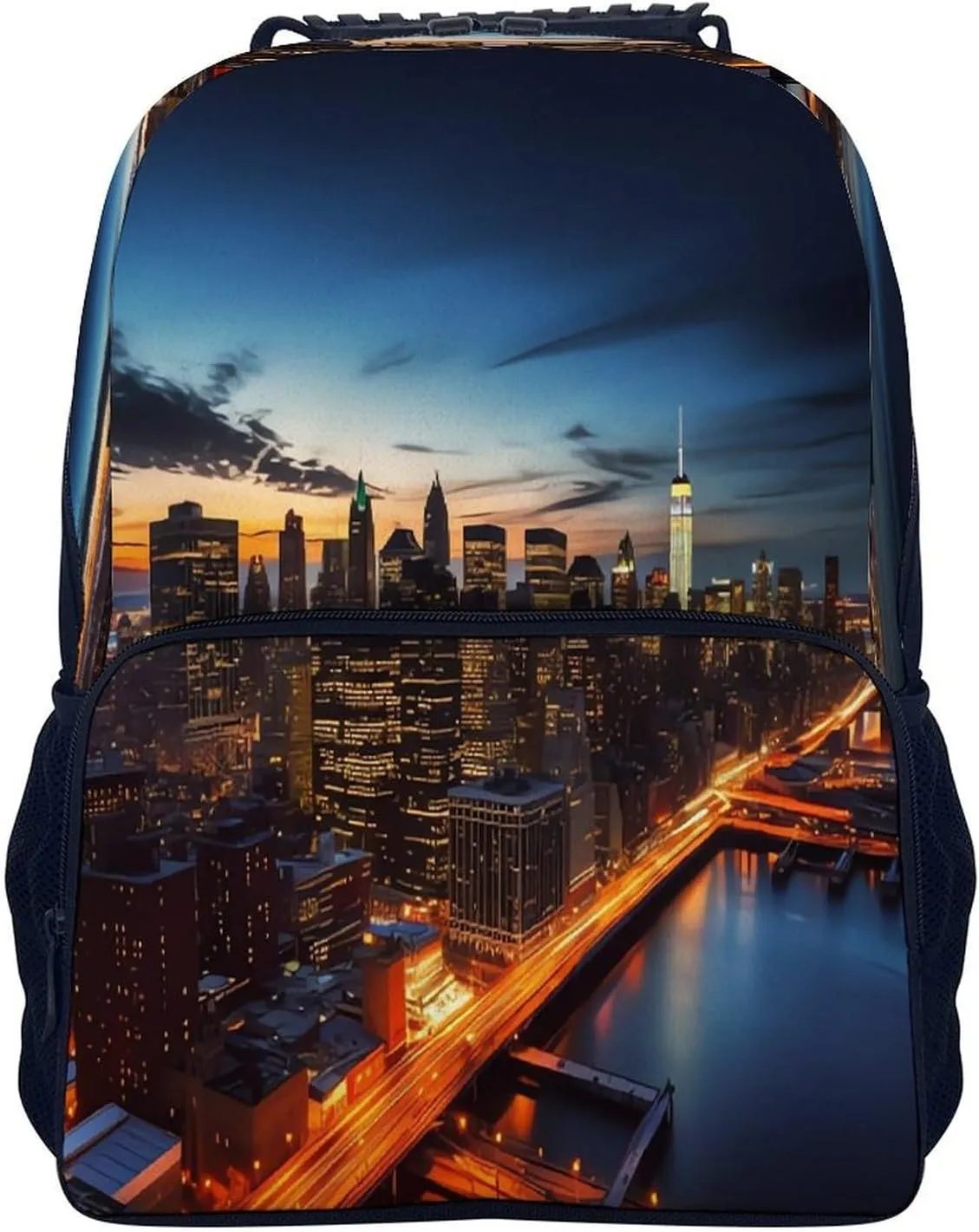 Backpacks New York City Scenery Travel Bag Business Work Laptop Backpack