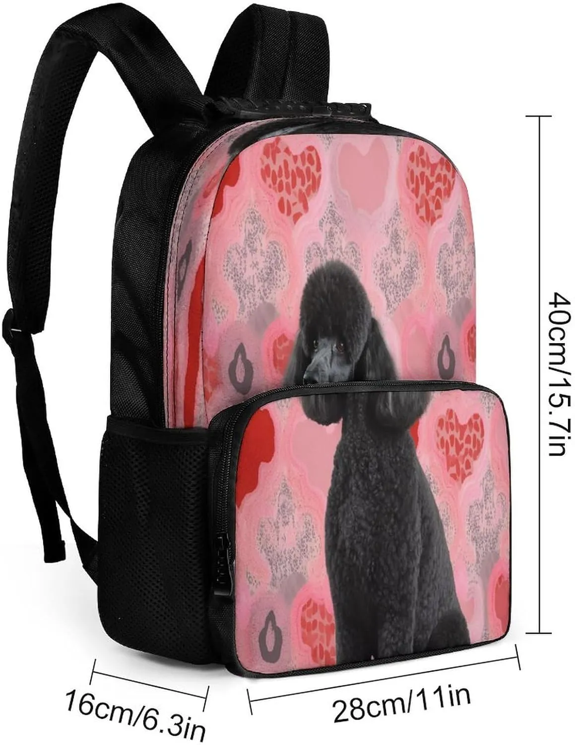 Backpacks Poodles Dogs Travel Bag Business Work Laptop Backpack