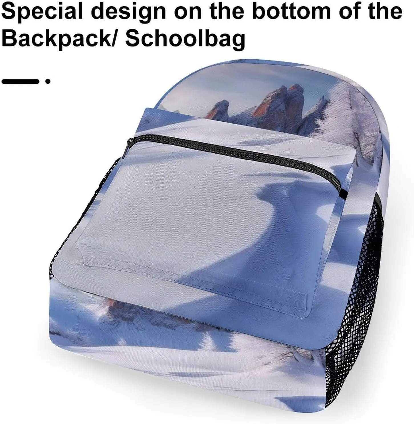 Backpacks Snow Landscape Travel Bag Laptop Backpack Casual Daypack for Weekender Business Hiking