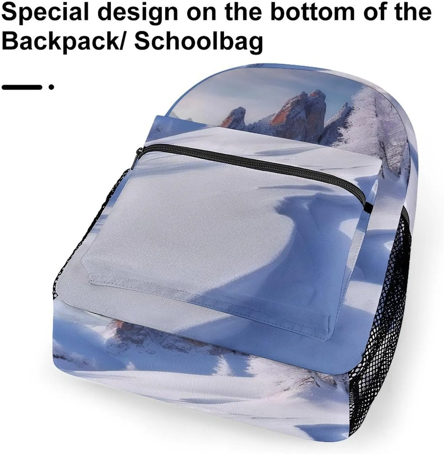Backpacks Snow Landscape Travel Bag Laptop Backpack Casual Daypack for Weekender Business Hiking