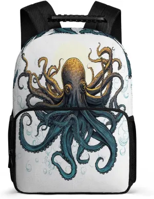Backpacks Sun Ocean Octopus Travel Bag Business Work Laptop Backpack