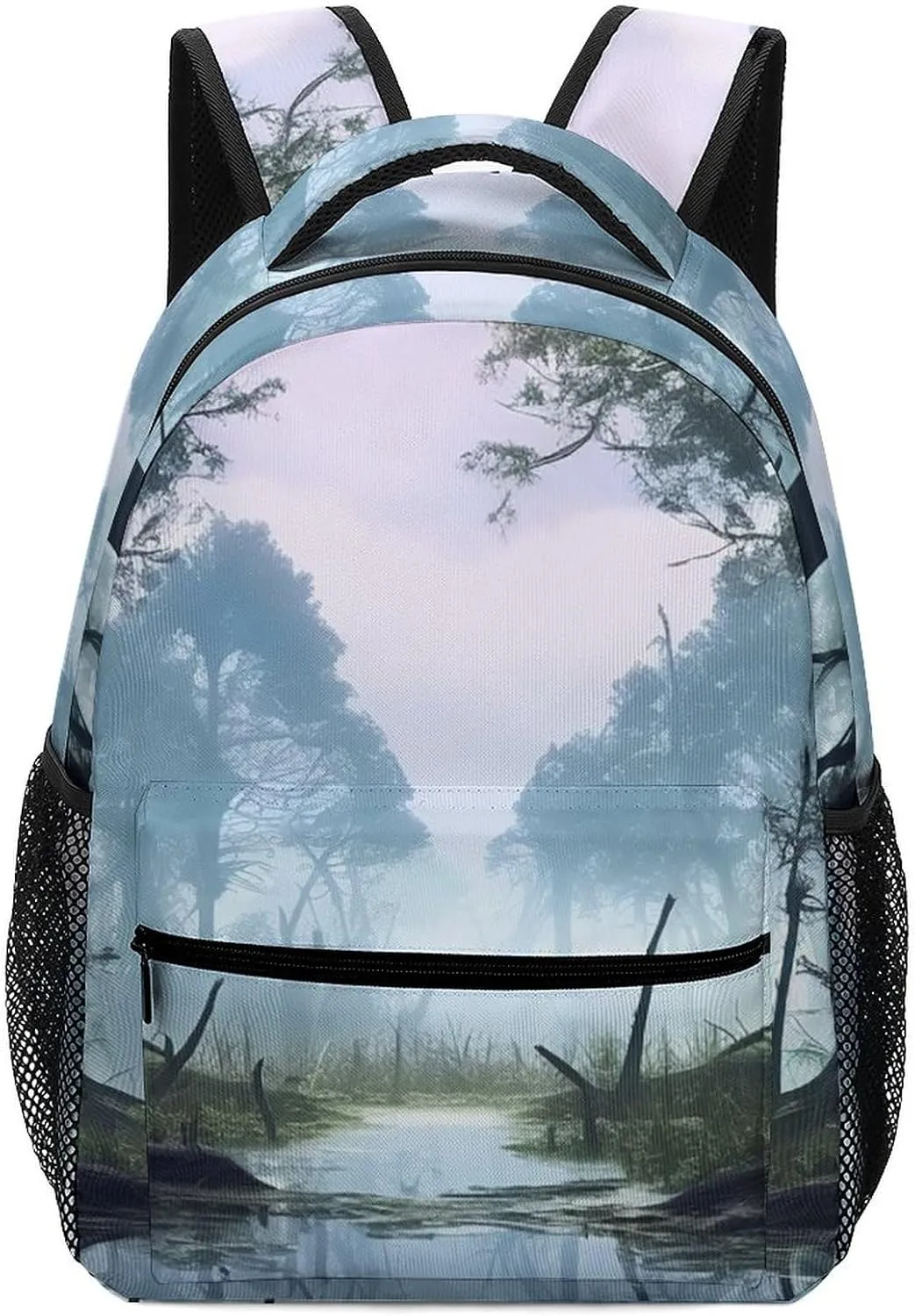 Backpacks Swamp Landscape Travel Bag Laptop Backpack Casual Daypack for Weekender Business Hiking