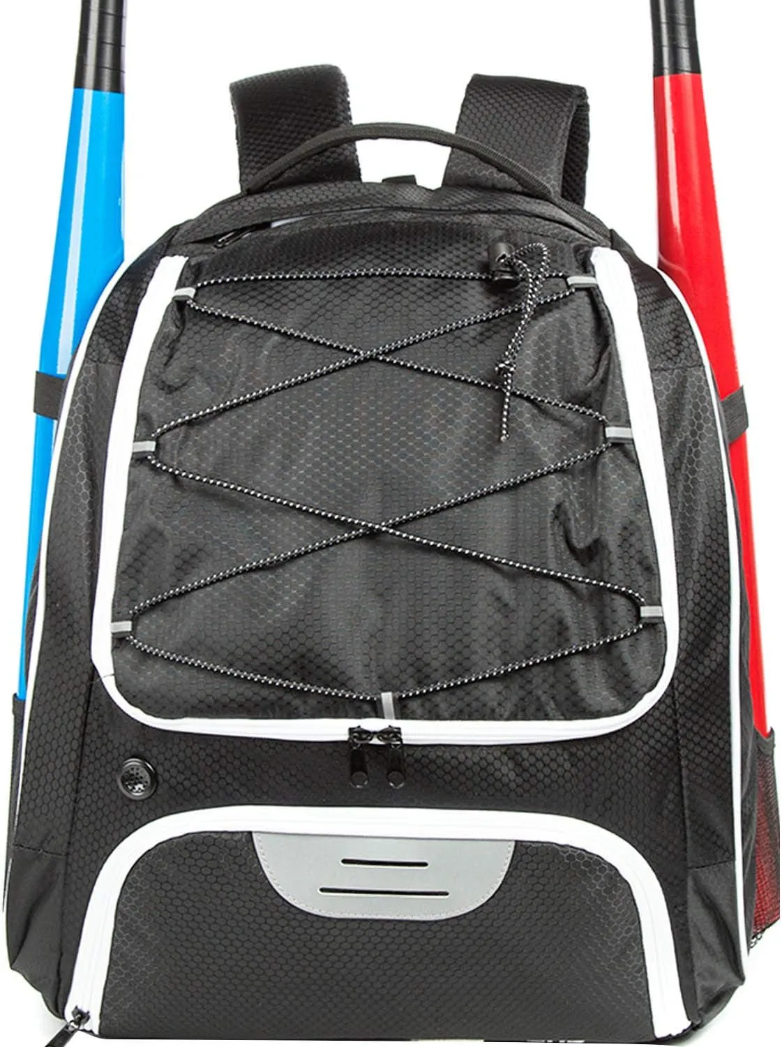 Baseball Bag - Baseball Backpack for Youth and Adults, Softball Bat Bag with Shoe Compartment and Fence Hook Hold Bat,Helmet,Glove and Shoes.