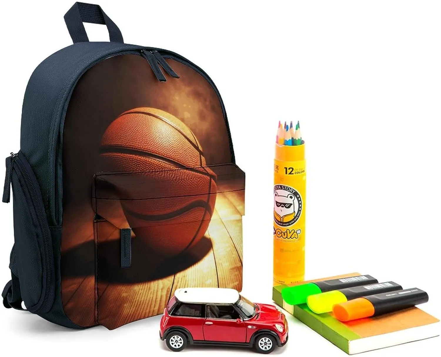 Basketball Background Travel Backpack Casual Bag Lightweight Hiking Backpacks for Business, Travelling, Hiking