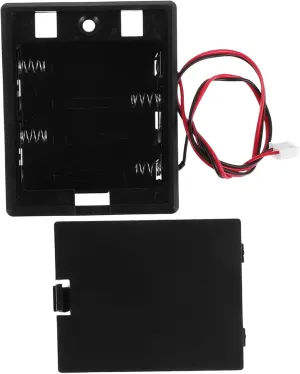 Battery Organizer Storage Safe Battery Box Battery Holder Replaceable User-Friendly Design Small Plastic Case