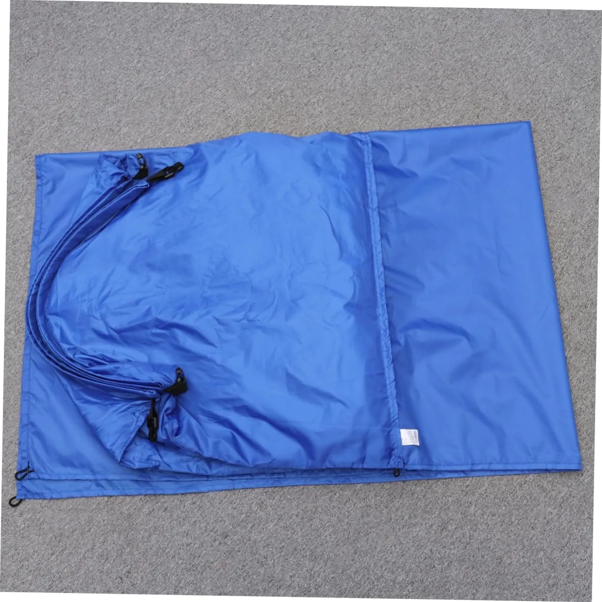 BESPORTBLE Double Person Inflatable Pad Oxford Material Camping Sleeping Mat with Nails Easy to Fold for Travel