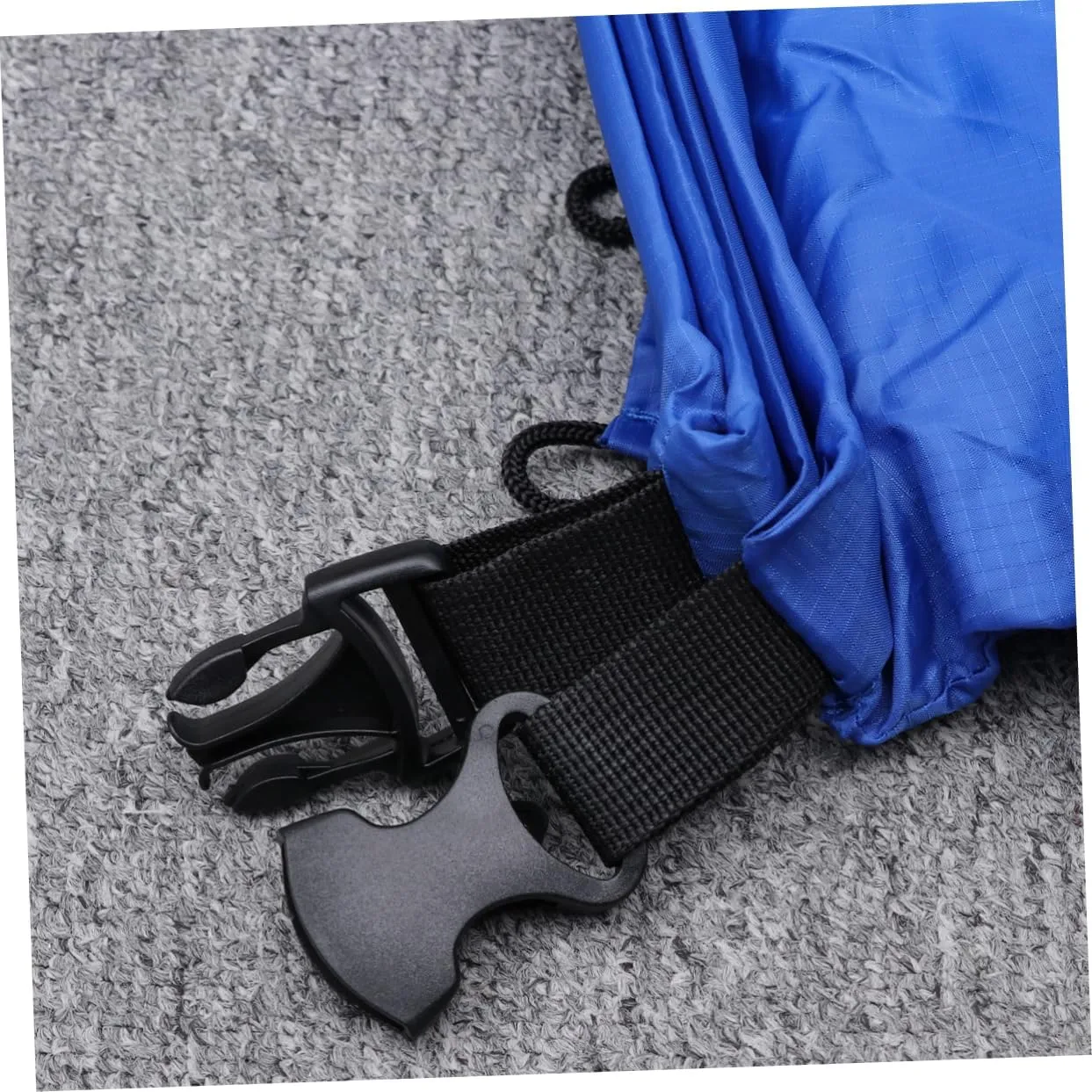 BESPORTBLE Double Person Inflatable Pad Oxford Material Camping Sleeping Mat with Nails Easy to Fold for Travel