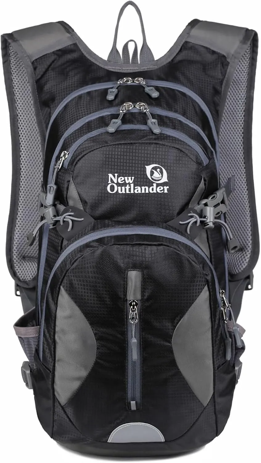 Biking Backpack Hiking Hydration Bag Bike Helmet Adventure Pack Multi Sport Water Bladder Pack 20L for Outdoor Cycling