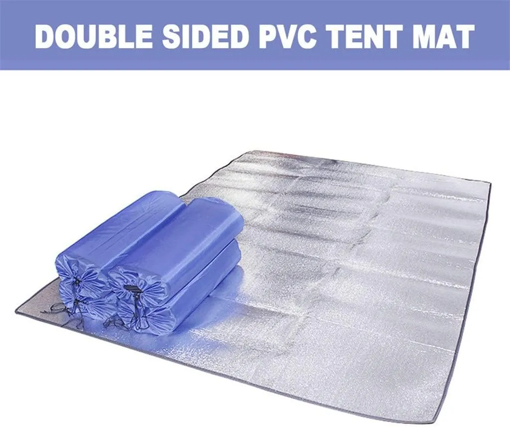 Blanket Mat for Portable Picnic Mat Camping Ground Mats Pads Mattress Camping Bed Sleeping Pad Foil EVA Pad (A 2x2m)