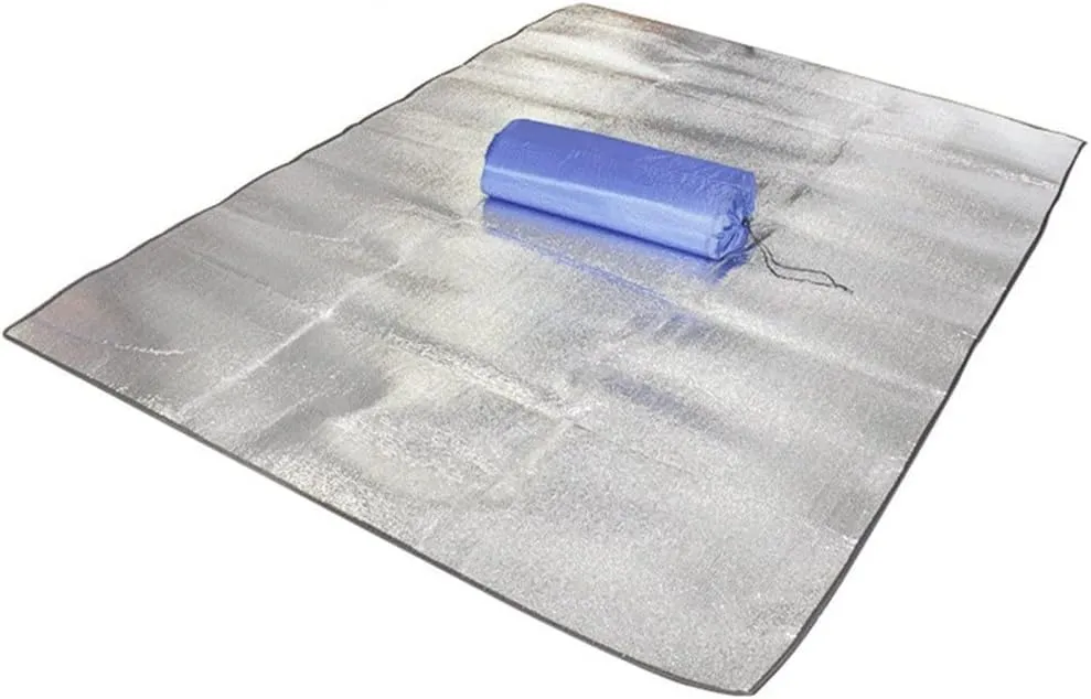 Blanket Mat for Portable Picnic Mat Camping Ground Mats Pads Mattress Camping Bed Sleeping Pad Foil EVA Pad (A 2x2m)