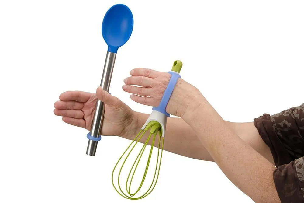 Blue 2 pack (medium with large holes)