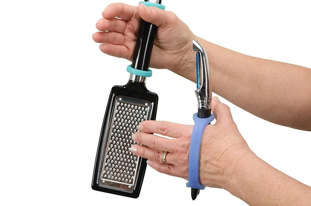 Blue 2 pack (medium with large holes)