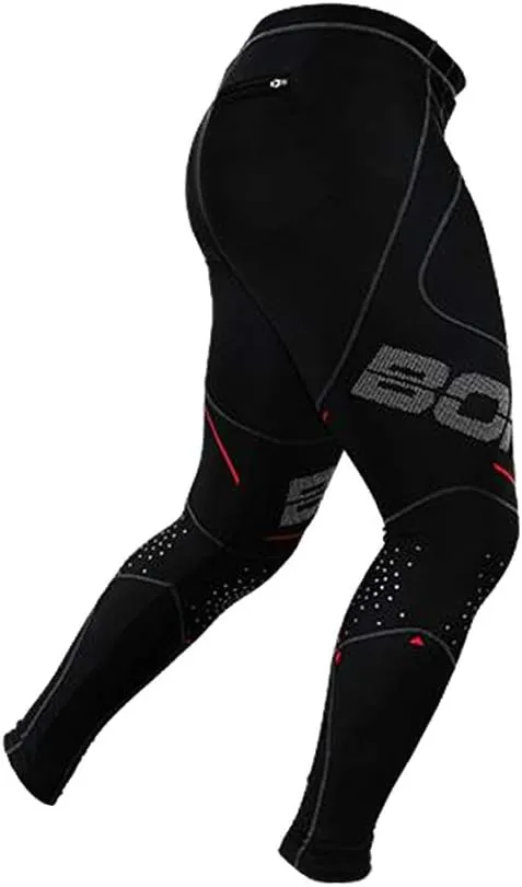 Bont Skates - Hi-Performance Skating Compression Tights (Black, 3/4 Length/S)