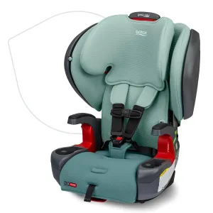 Britax Grow with You ClickTight Plus Harness-2-Booster Car Seat, 2-in-1 High Back Booster, SafeWash Cover, Green Ombre