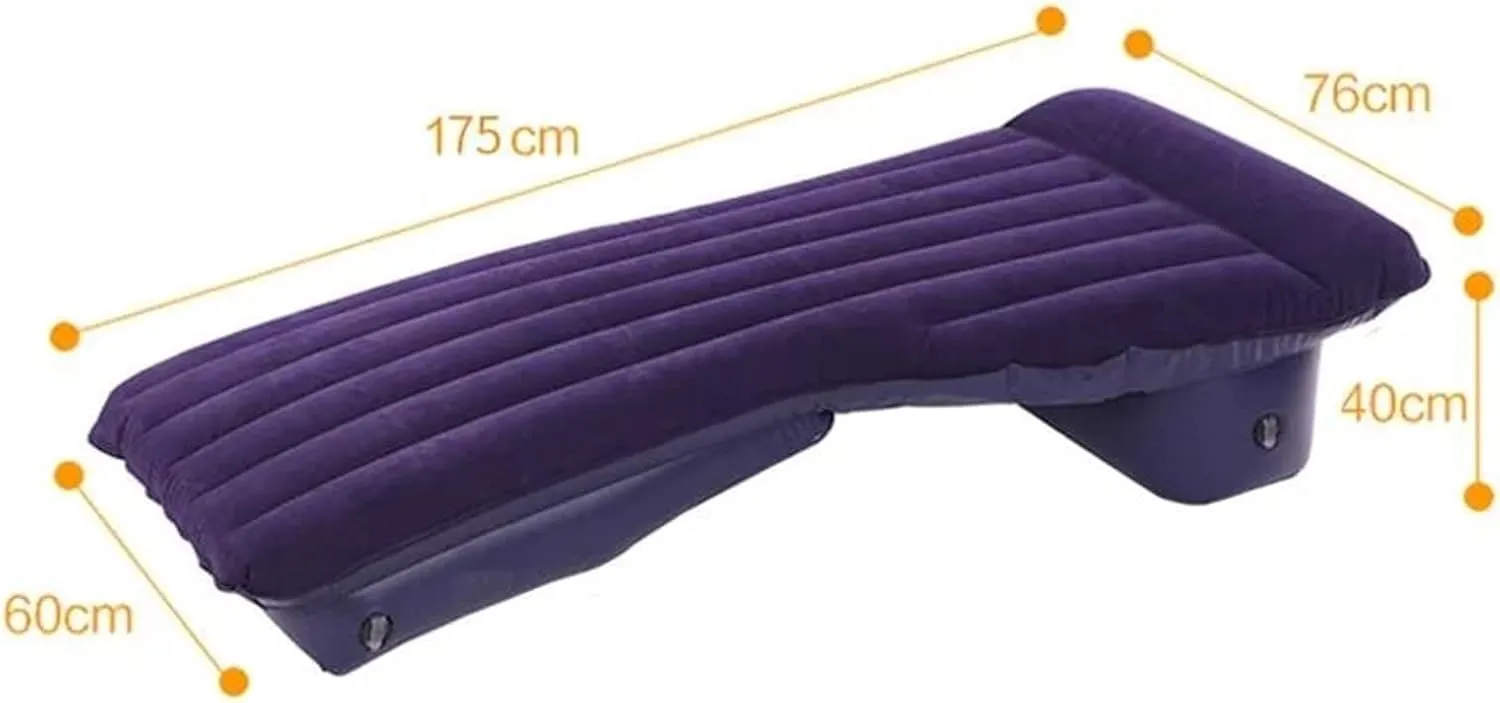 Camping Inflatable Bed, Car Travel Mattress, SUV Inflatable Sleeping Pad, Self-Driving Rest Pad, Car Inflatable Mattress (175 * 60)