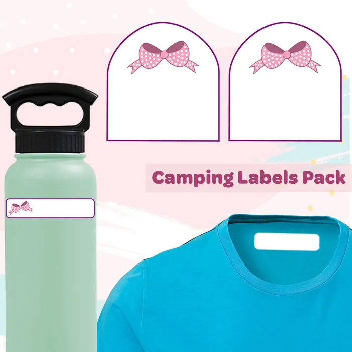 Camping Labels Value Pack | Bow