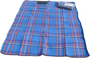 Camping Mat Folding Waterproof Picnic Mat Lightweight Cushion with Moisture-Proof Plaided Pattern Sleep Camping Outdoors Accessories