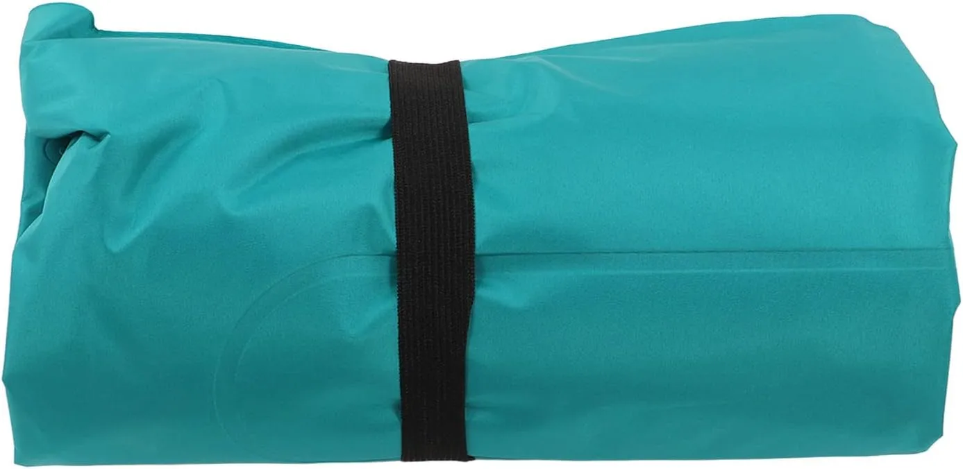 Camping Sleeping Pad, Ergonomic Foot Operated Inflatable Sleeping Pad with Storage Bag for Office Outdoor Camping Use