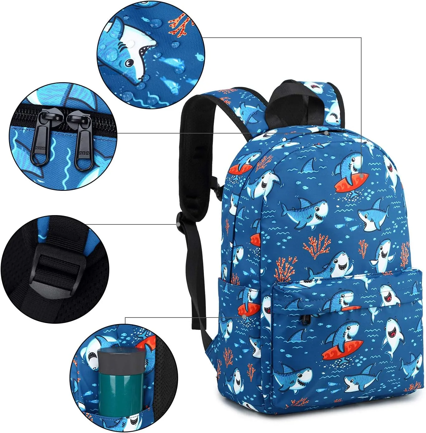 CAMTOP Preschool Backpack for Kids Boys Girls Toddler Backpack Kindergarten School Bookbags for Age 3-8