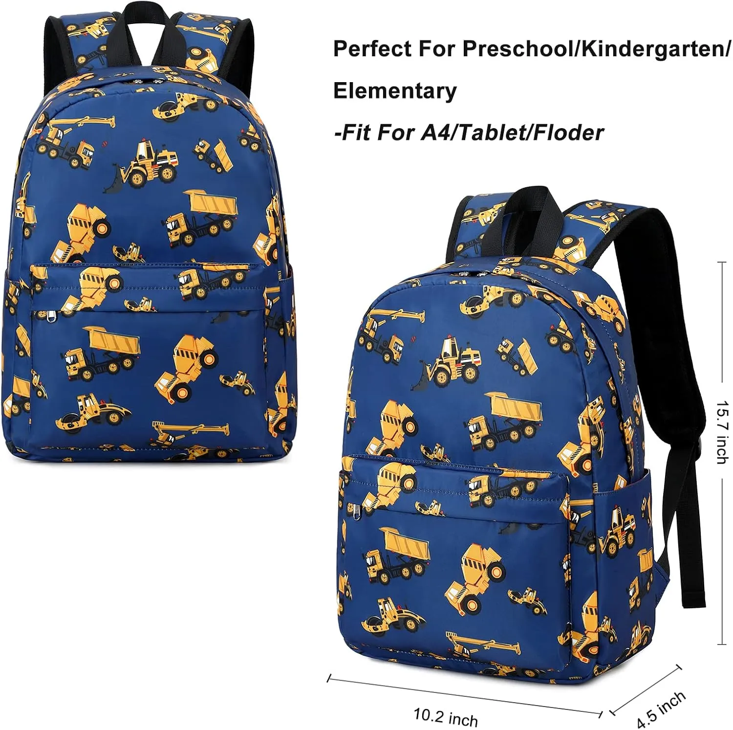 CAMTOP Preschool Backpack for Kids Boys Girls Toddler Backpack Kindergarten School Bookbags for Age 3-8
