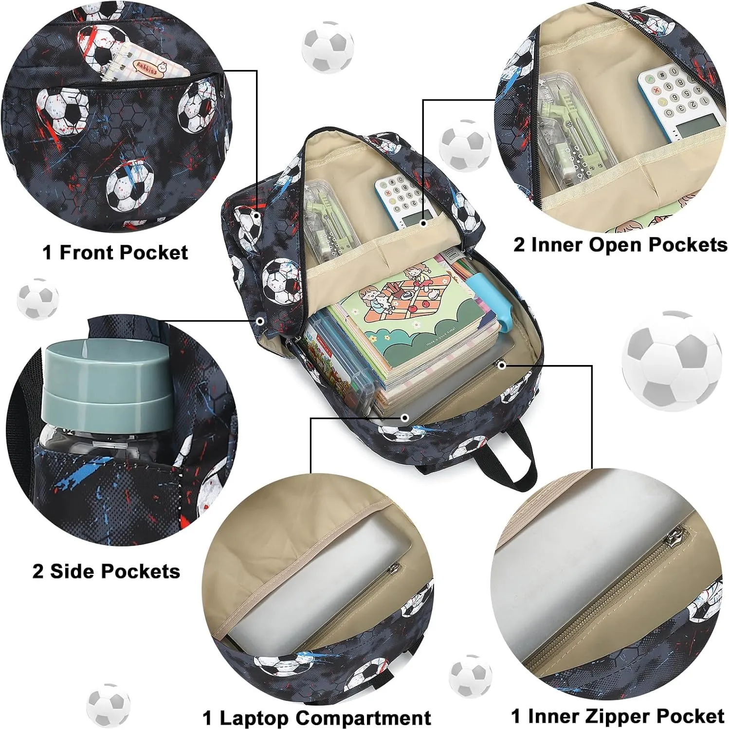 CAMTOP Preschool Backpack for Kids Boys Girls Toddler Backpack Kindergarten School Bookbags for Age 3-8