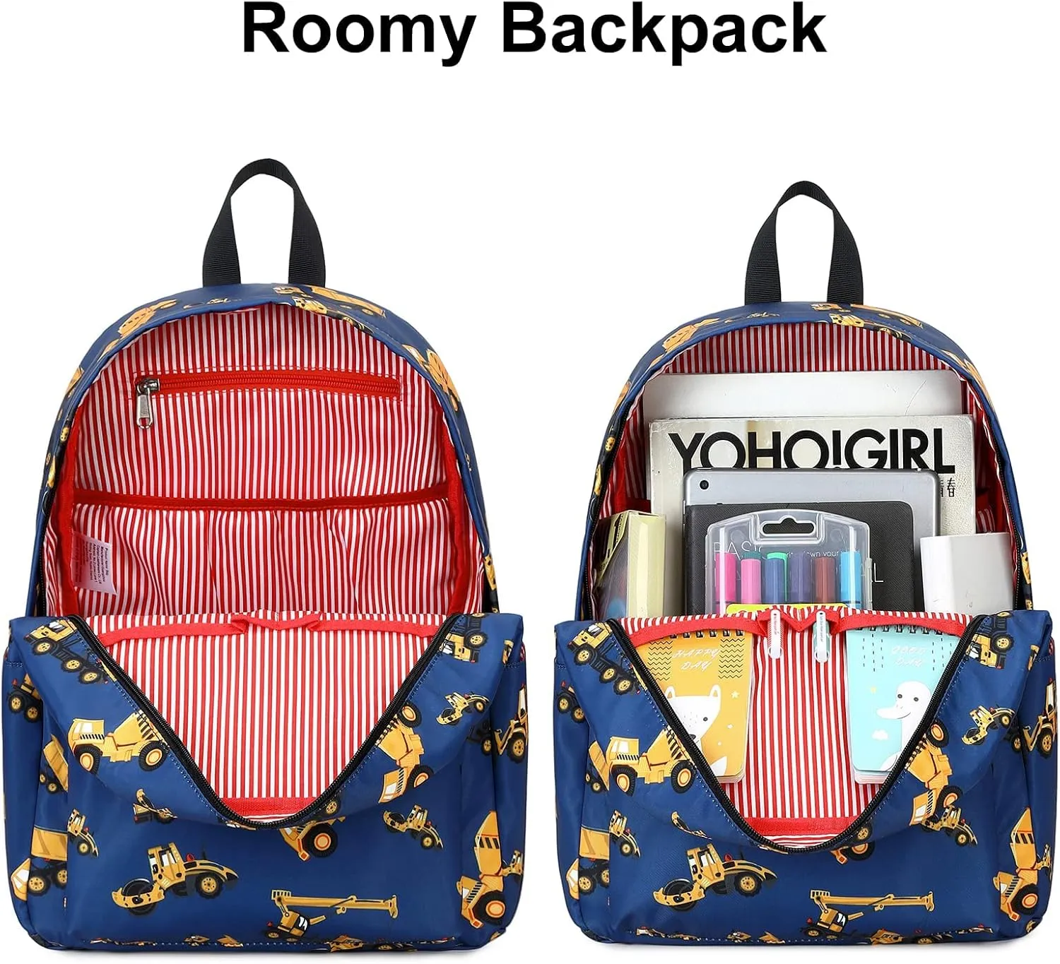CAMTOP Preschool Backpack for Kids Boys Girls Toddler Backpack Kindergarten School Bookbags for Age 3-8