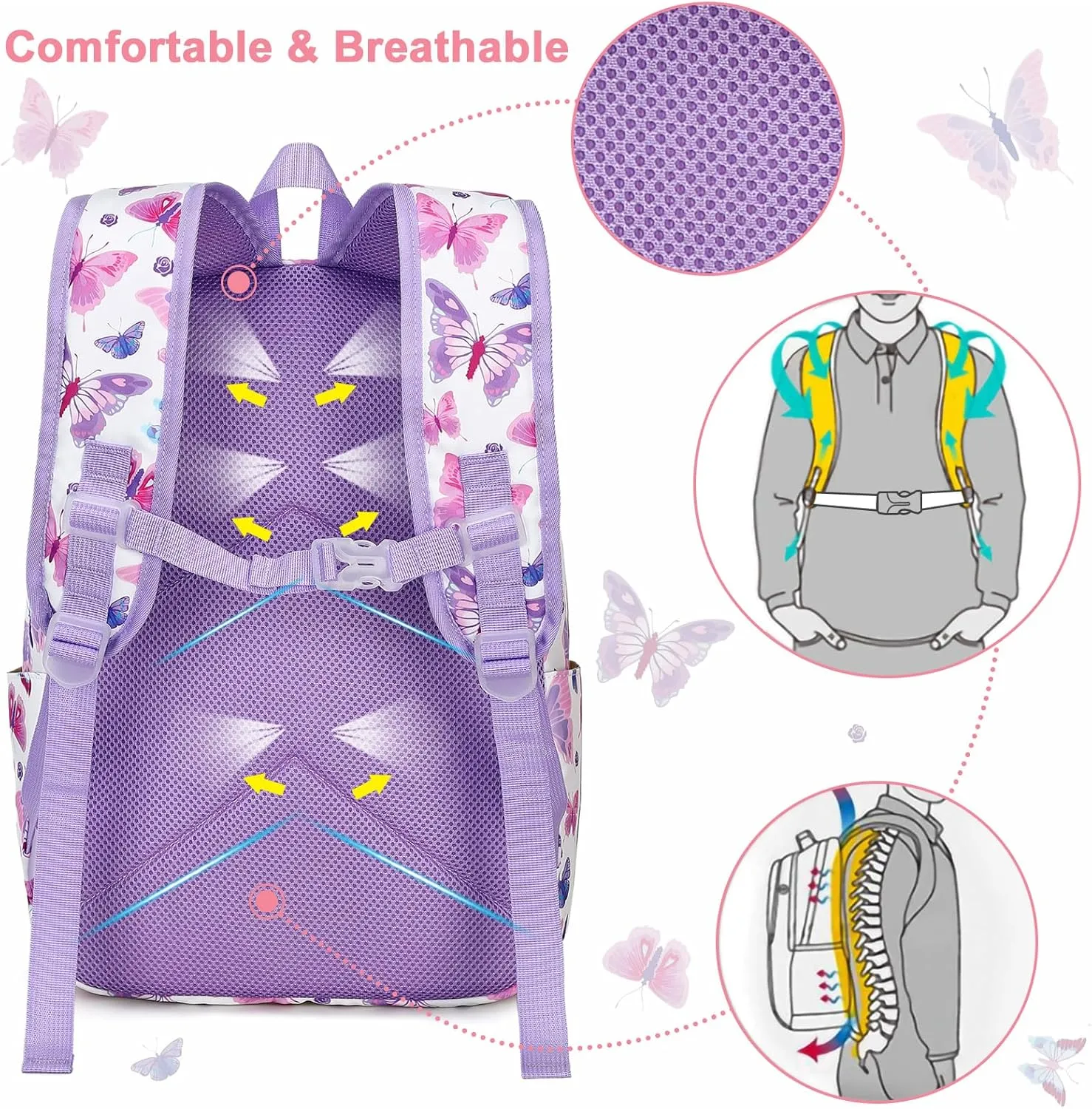 CAMTOP Preschool Backpack for Kids Boys Girls Toddler Backpack Kindergarten School Bookbags for Age 3-8