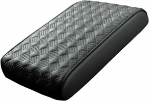 Car Armrest Cushion for Kicks 2018-2025, Leather Car Center Console Cover Box Pad Memory Foam Arm Rest Mat Accessories, B/Grey