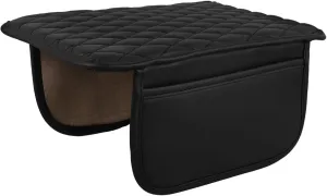 Car Armrest Pad Center Console Cushion with Built Storage Bag Soft Durable Vehicle Armrest Protector for Comfortable Driving Experience Easy to Clean and Maintain