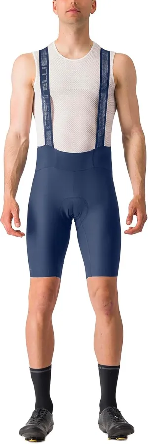 CASTELLI Men’s Espresso Bibshort for Road and Gravel Biking I Cycling