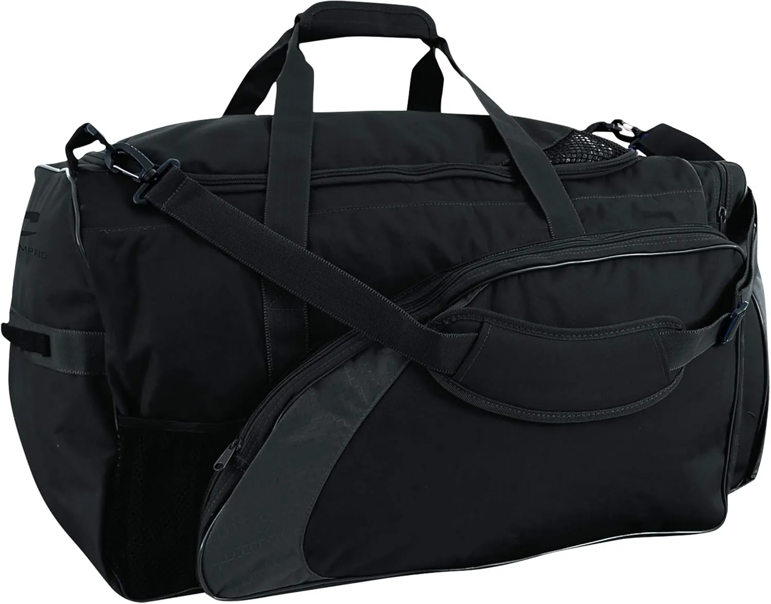 CHAMPRO Varsity Football Equipment Bag With Shoulder Carry Strap, Laundry and Helmet Bags