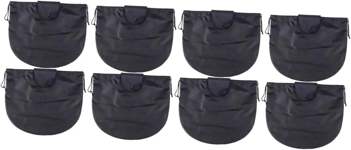 Ciieeo 4sets 2pcs Drawstring Bags Motorcycle Holder Lightweight Skiing Cycling Storage Pouch Easy Travel Bag 2pcs*4