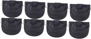 Ciieeo 4sets 2pcs Drawstring Bags Motorcycle Holder Lightweight Skiing Cycling Storage Pouch Easy Travel Bag 2pcs*4