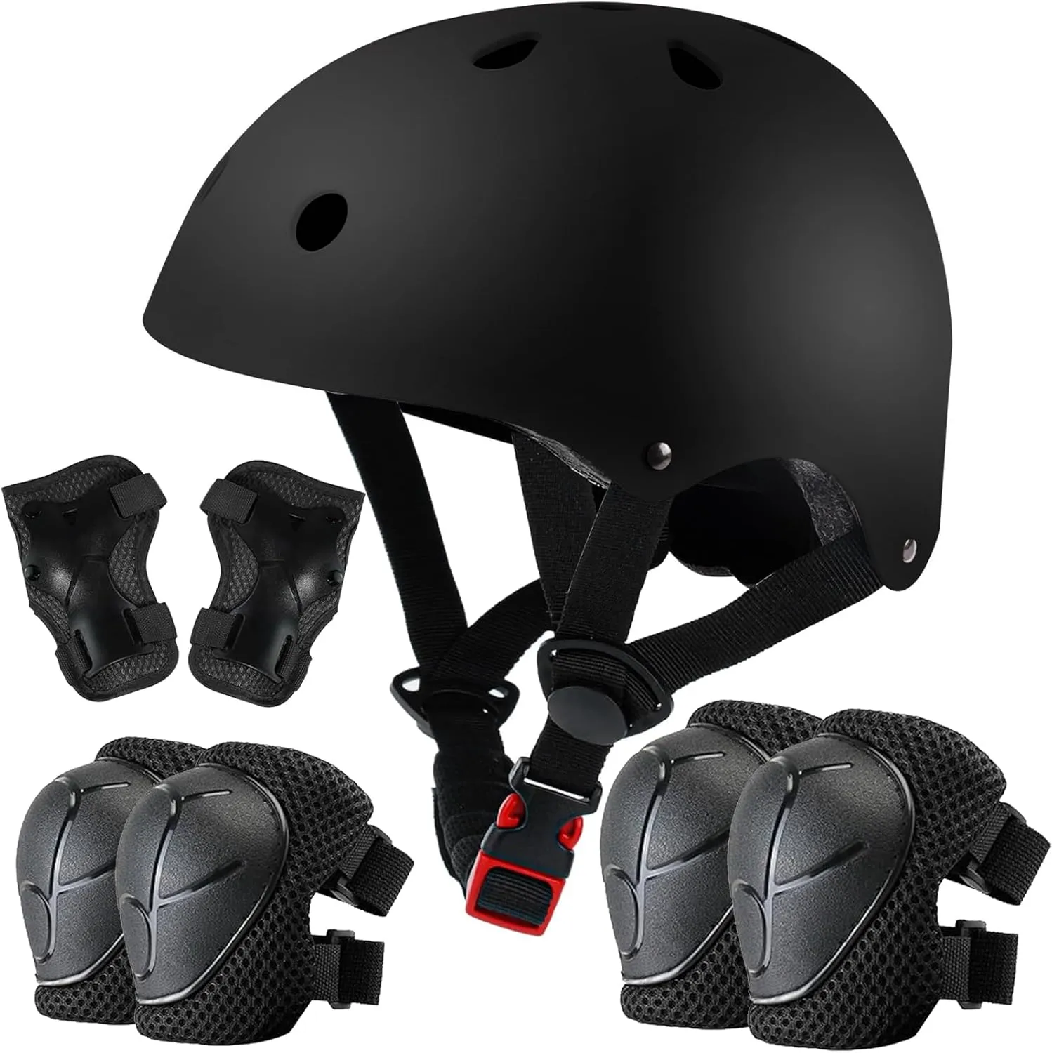 Color Gradient Adjustable Kids Bike Helmet Toddler Helmets for 3-5-8-14 Years Kids Girls Boys Youth Bicycle Helmet for Scooter Balance Bike Roller Skating Skateboard