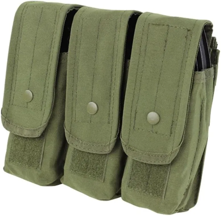 Condor Elite MA33-001 Triple Ar/Ak Mag Pouch Olive DRAB