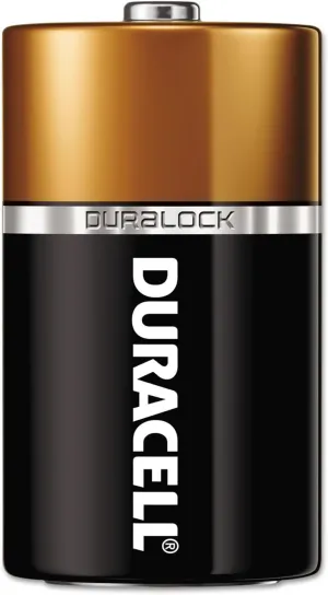 Coppertop Alkaline Batteries, D, 72/ct