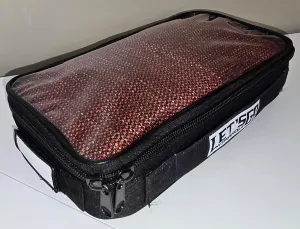 Cornhole Bag Pouch Patch Pouch 2.0 Bag toss Small Insert case Carrier Each fits 4 Regulation Size Bean Bags 8 Colors to Choose Best Storage Solution for Expensive Corn Hole Equipment