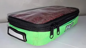Cornhole Bag Pouch Patch Pouch 2.0 Bag toss Small Insert case Carrier Each fits 4 Regulation Size Bean Bags 8 Colors to Choose Best Storage Solution for Expensive Corn Hole Equipment