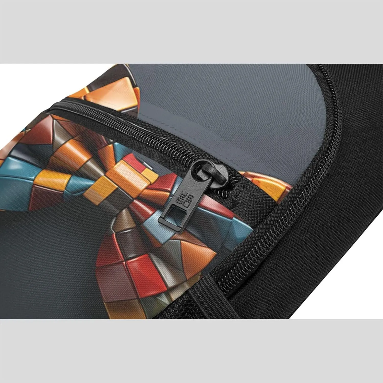 Crossbody Sling Backpack Sling Bag for Men Women Cross Chest Bag Shoulder Bag Colorful Bow Tie Travel Hiking Daypack
