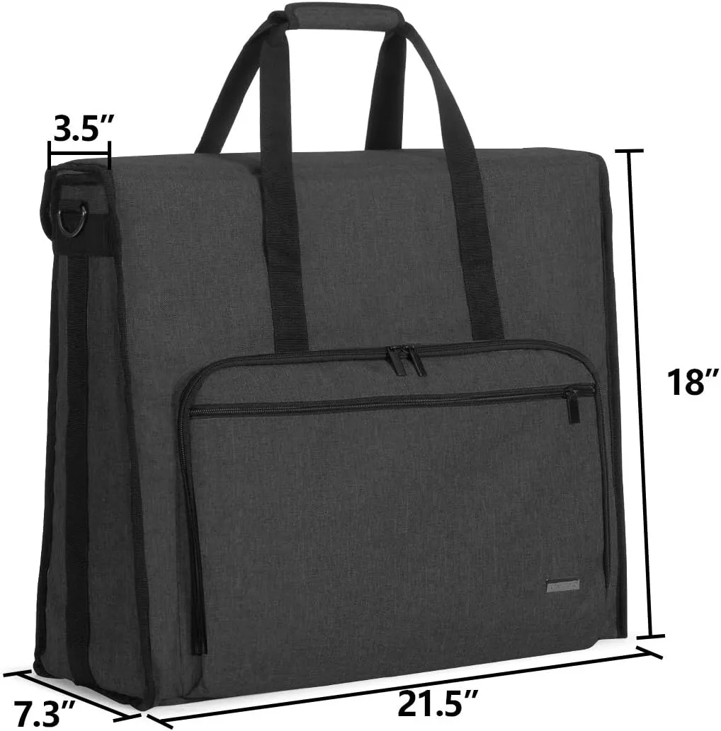 Damero Carrying Tote Bag Compatible with Apple 21.5" iMac Desktop Computer, Travel Storage Bag for iMac 21.5-inch and Other Accessories, Black